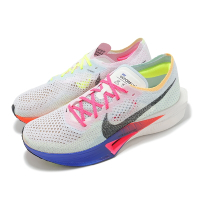 Nike 競速跑鞋 ZoomX Vaporfly Next% 3 FK 男鞋 白 彩色 碳板 輕量 回彈 HQ3219-902
