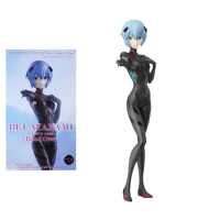SEGA Original NEON GENESIS EVANGELION Anime Figure SPM Ayanami Rei Hand Over Action Figure Toys for Kids Gift Model Dolls