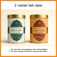 Teh Sare 2 Botol Teh Chamomile Blend Organik Bebas Gula & Kafein Nyaman Di Lambung Extra Sehat Natur