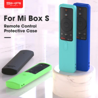 SIKAI Silicone Remote Control Case For Xiaomi Mi Box S /4X Mi TV Stick Cover For Xiaomi Soft Plain Remote Control Protector