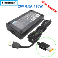 Slim 20V 8.5A 170W laptop Charger for Lenovo IdeaPad Gaming 3 15ARH7 15ACH6 15IAH7 15IHU6 AC Adapter ADL170NLC3A ADP-170CB AA
