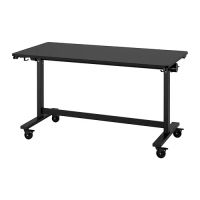 MITTZON 活動式折疊桌, 黑色, 140x70 公分