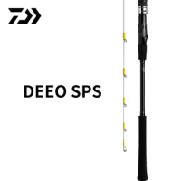 Daiwa 2023 New DEEO SPS One And A Half Secs Fiberglass Carbon Solid body Light Weight Coastal Water Fishing Rod Boat Fishing Rod