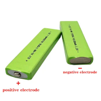1.2V 7/5F6 67F6 1100mAh Ni-mh Chewing Gum Battery 7/5 F6 Cell for Panasonic Sony MD CD Cassette Player