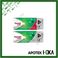Panadol Cold & Flu Hijau Strip isi 10 Tablet - Flu dan Batuk