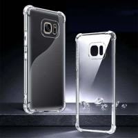 For Samsung Galaxy S7 Case G390F Shockproof Soft Tpu Transparent Phone Cases For Samsung Galaxy S7 Edge Silicone Case Back Cover