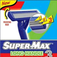 Cukuran Supermax Kwik 3 Pisau Silet jenggot Cukur