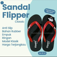 Sandal Pria Keren / Sandal Viral 2023 / Sandal Terlaris Flipper / Sepatu Sandal Slop Pria Sendal Kar