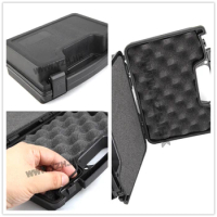 EmersonGear Pistol ABS Case Tactical Hard Pistol Case Gun Case Padded Foam Lining for hunting airsoft Gun Holsters Accessories