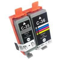 PGI-35 CLI-36 Compatible Ink Cartridge for Canon PIXMA IP100B IP100 iP110 IP100 iP110 TR150 with battery Printer