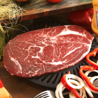 【小嚼士】美國霜降比臉大牛排 250g 買12送8/共20包(肩胛牛肉 牛小排 牛肉片 牛排 烤肉 冷凍牛肉)