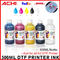5*500ML DTF Ink 500ML DTF INK 5*250ML DTF INK DTF Printer for DTF Printer Film Transfer Ink Fast Shipping