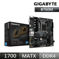 【GIGABYTE 技嘉】B760M D2H DDR4 主機板+技嘉 GP-UD750GM 750W 電源供應器(組合5-5)
