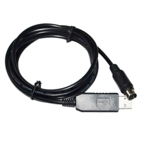 FT232RL CHIP USB TO PS/2 MINI DIN 6P MD6 CONNECTOR RS232 SERIAL UPGRADING FIRMWARE CABLE FOR METREL MI 3125 BT INSTALTESTCOMBO