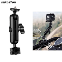 For GoPro 12 11 10 9 8 Motorcycle Bicycle Holder Handlebar Mirror Mount Bracket For Insta360 X3 Phone Action Camera Accessories