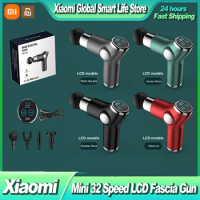 Xiaomi Youpin Massage Gun 32 Gears Deep Tissue Percussion Muscle Fascia Gun Vibration Massager to Relieve Body Muscle Soreness