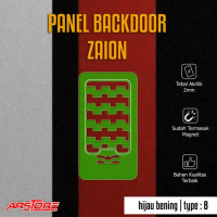 Panel Backdoor Zaion Akrilik Warna 2mm - Multi jaya Furniture - HIJAU B