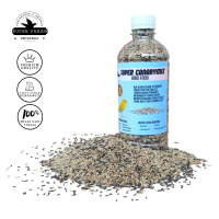 Super Pakan KENARI SAWI MIX NIGER 500 Ml Grade A Premium untuk Lovebird, Kenari, dan Branjangan