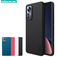 Nillkin Frosted Shield Case for Xiaomi 12 Lite, Luxury PC Hard Protection Back Cover