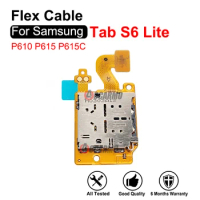 For Samsung Galaxy Tab S6 Lite P610 P615 P615C SIM Card Reader Holder Replacement Parts