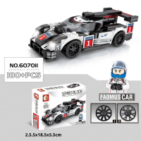 Sembo Famous Car Porsche Lego Mobil Brick