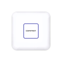 COMFAST CF-E455AC 1200Mbps 2.4G/5.8G Ceiling AP WiFi Repeater / Router With Dual Gigabit Ethernet Port, EU US UK Plug