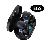 A6s Bluetooth Headset TWS Sports Headset E6s Touch Mini Wireless Bluetooth Headset 5.0 Touch Touch Headset for xiaomi earbuds