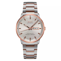 Mido Jam Tangan Pria MIDO Commander II M021.431.22.031.00 Chronometer Automatic Silver Dial Dual Ton