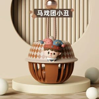 馬戲團鈴鐺掛脖風扇隨身行動式創意手持風扇USB充電風扇