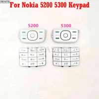 HKFASTEL 5200 New keypad For Nokia 5200 5300 Mobile phone keypad replacement housing