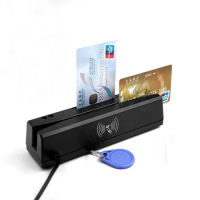 IC/PC/NFC smart EMV Chip credit card reader writer + all 3 tracks magnetic card reader device POS system