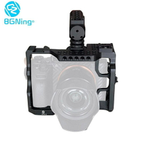 Bgning 相機籠保護套適用於 A73/A7M3/A7R3 A7III 相機,帶頂部手柄單反支架支持攝影棚套件