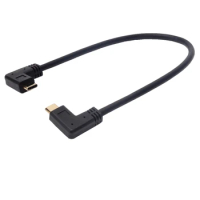 Type-C USB 3.1 Bend data cable Ultra Slim data transmission Camera SSD SSD data cable URSA Mini 12K BMPCC Z CAM E2 Samsung T5