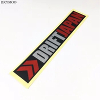 JDM Drift D1 Japan Arrow Sticker Decals Motorcycle Helmet Car Stickers Reflective