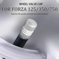 Motorcycle Wheel Tire Valve Caps Aluminum Alloy for Honda Forza 250 P Forza350 Forza750 Forza125 125 350 750 Accessories 2023