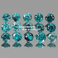 BERLIAN BIRU EROPA ASLI ORI Natural Blue Diamond Tabur 2.8mm Gugur 15 Bukan Banjar