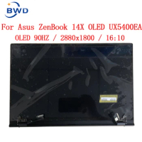 140" OLED 2.8K For ASUS Zenbook 14X UX5400 UX5400E UX5400EA Display Panel lcd Screen Digitizer assembly upper half part