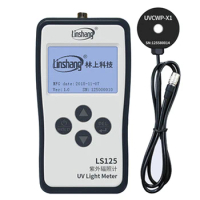 Linshang UVCWP-X1 Probe UVA LED Sensor for LS125 UV Power Meter Test Intensity and Energy of UV LED Point Light UV Curing