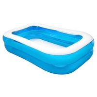 สระน้ำเป่าลม สี่เหลี่ยม 2 ชั้น ขนาด L 207 ซม. รุ่น INDG804