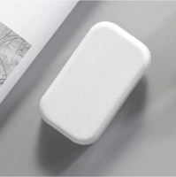 EDC上上簽無限位推牌指尖陀螺啪啪幣金屬解壓玩具甩牌多功能減壓直推旋轉推牌-白色