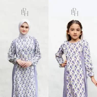 Little Palmerhaus Saraya Mom Gamis / Saraya Girl Gamis Anak - Baju Gamis Couple Ibu & Anak / Gamis I