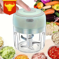 SinkErator Mini Chopper Blender 3 pisau 250ml Portable Penggiling Bumbu Dapur Portable Penumbuk bawa