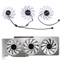 GIGABYTE 82mm 87mm PLA09215S12H 12V 0.55A RTX3080 3090 Graphics Fan For RTX 3070 3080 Ti RTX 3090 Vision OC 3X Video Card Fan