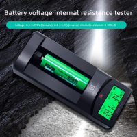AA/AAA 7V Battery Voltage Internal Resistance Tester Meter 0~999mΩ Indicate Volt Tester Checker 18650 Lithium Battery Tester