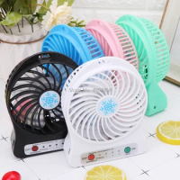 Mini USB Desk Fan Without 18650 Battery Personal Small Desktop Table Quiet USB Fan for Home Bedroom Office Dropship