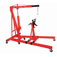 High Load-bearing 2T Engine Crane Car Engine Handling and Maintenance Engine Crane with Flipping Frame Stand