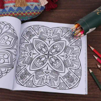Datura Pattern Datura Coloring Book Drawing Art Graffiti Painting Mandalas Flower Coloring Book Zen Mandalas Montessori