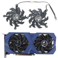 2pcs New 4Pin Colorful RTX3060 3060Ti GPU Cooler for Colorful RTX3060 3060ti iCafe Graphics Cooling Fan