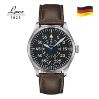 Laco 朗坤 862119.2 搭載優質ETA 6498.2機蕊飛行員錶原型 復古飛行員錶 42MM(飛行錶 經典錶)