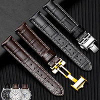 18 19 20 21 22mm Genuine Calfskin Watchband for Longines Master L2 L3 L4 L2.628 L2.673 Cowhide Leather Watch Strap Bracelet